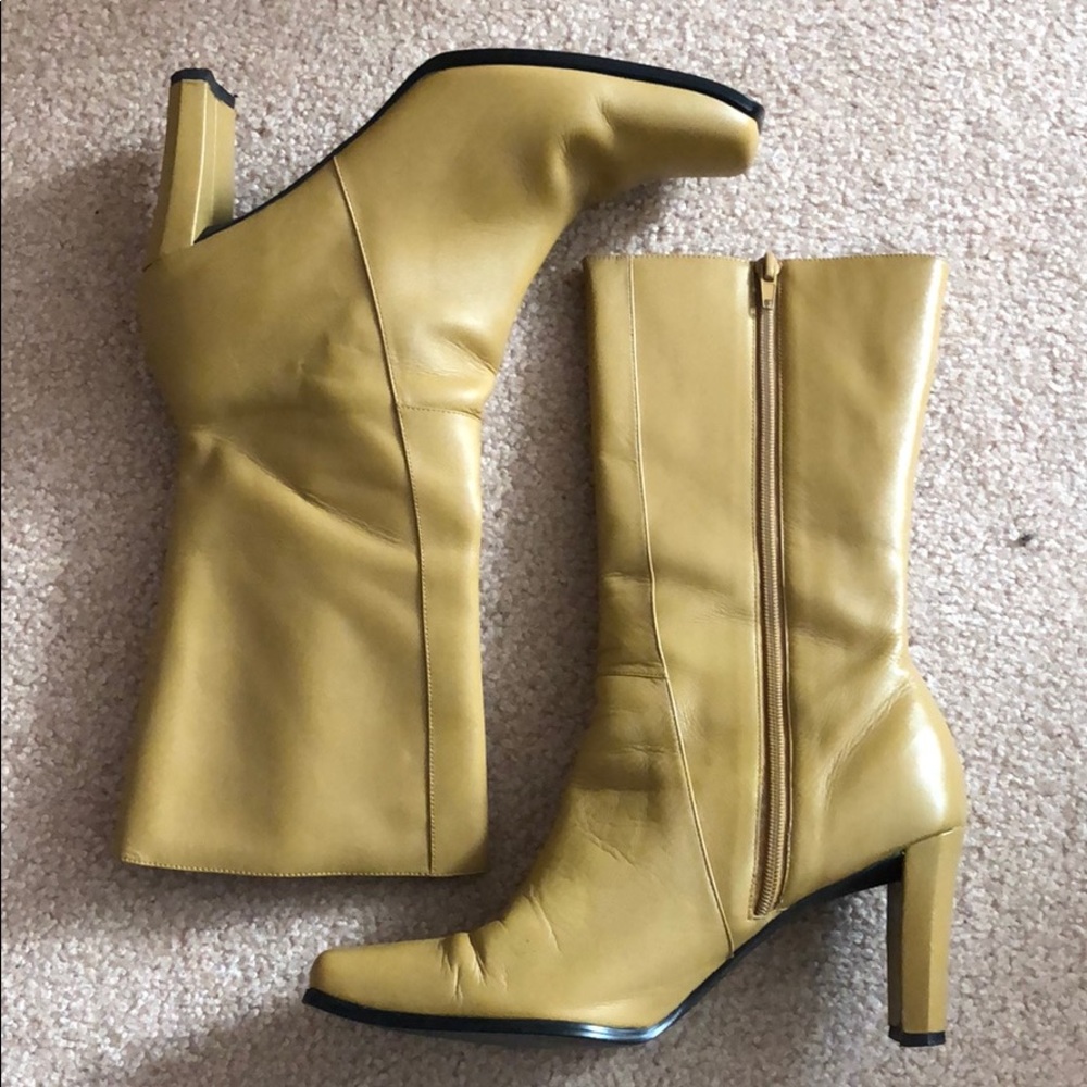 Newport News heeled boots.